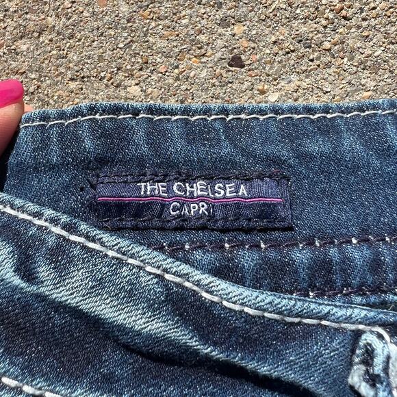 Vigoss The Chelsea Capri Jeans Size 3/4 - Picture 3 of 8